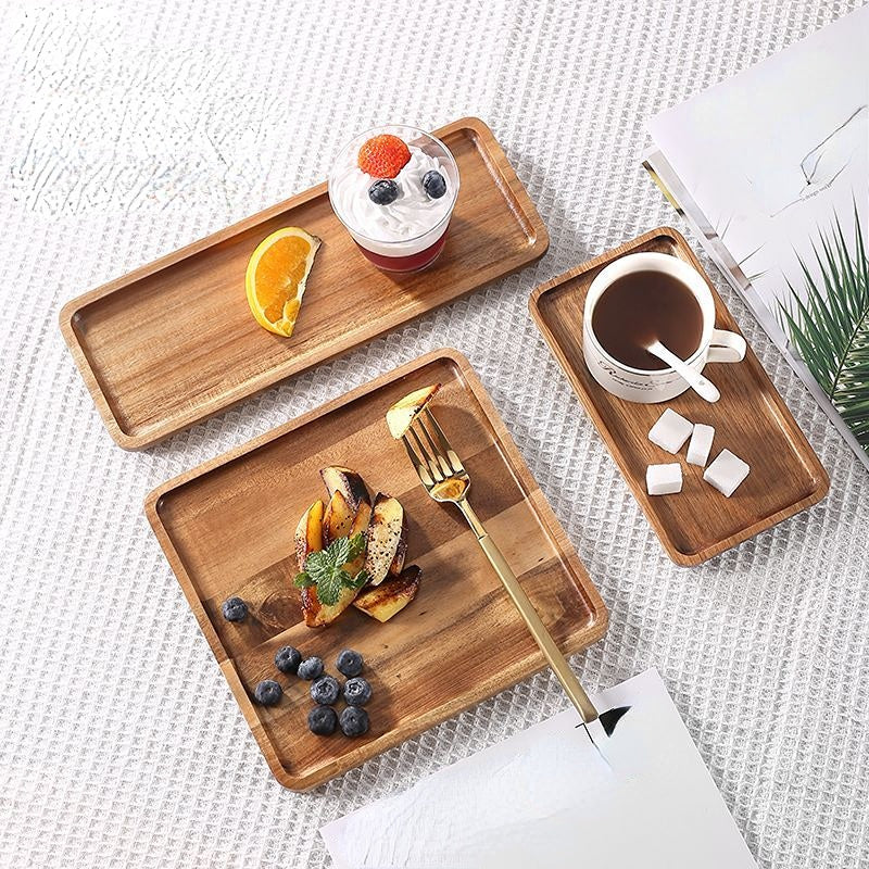 Wooden Vanity Tray