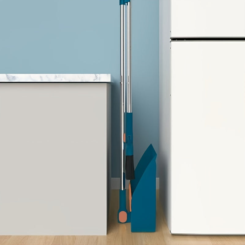 Upright Dustpan And Broom Combo Set