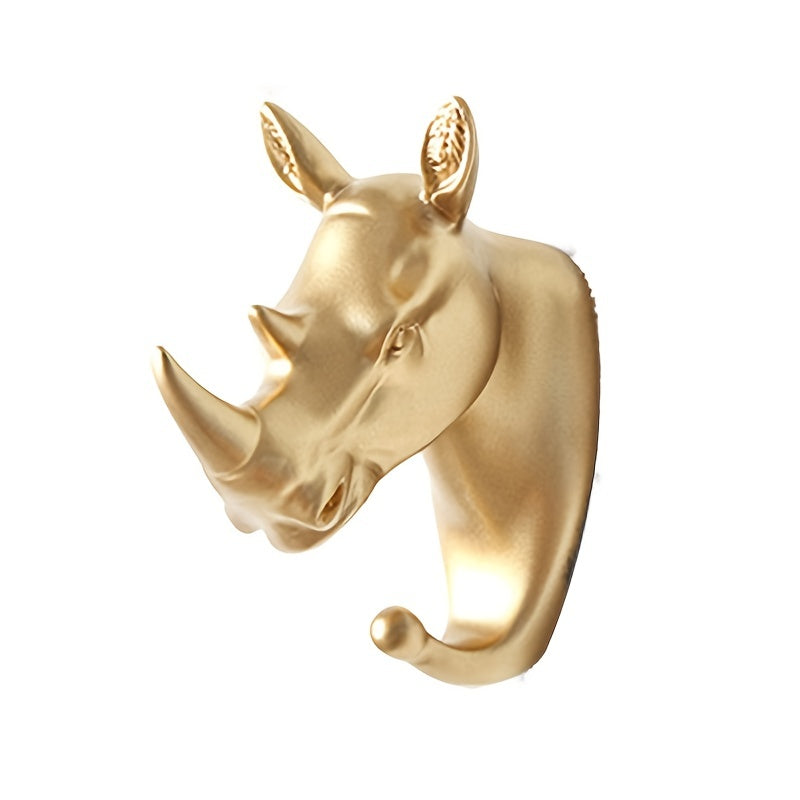 Golden Animal Shaped Coat Hook