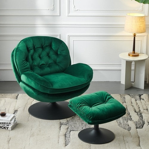 Swivel Ottoman Leisure Lounge Chair