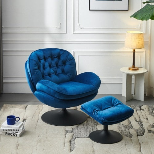 Swivel Ottoman Leisure Lounge Chair