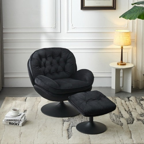 Swivel Ottoman Leisure Lounge Chair