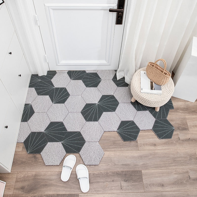 Mono Hex Non-Slip Mat