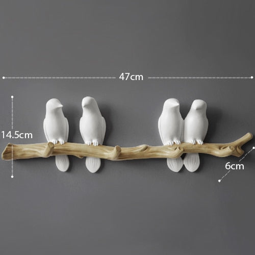 Bird Crew Hook Decor