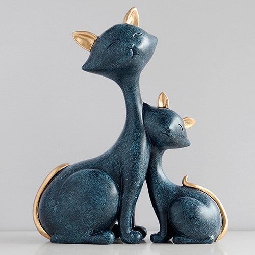 Cuddle Feline Ornament Decor