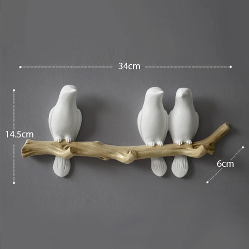 Bird Crew Hook Decor