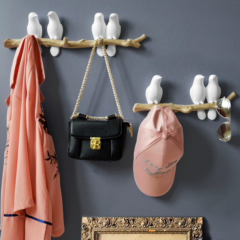 Bird Crew Hook Decor