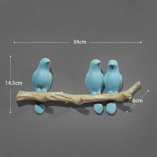Bird Crew Hook Decor