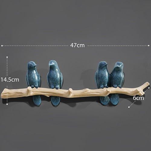 Bird Crew Hook Decor