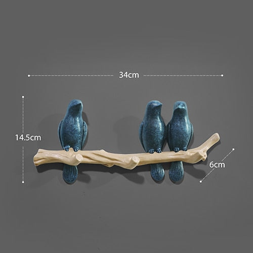 Bird Crew Hook Decor