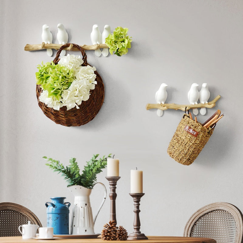 Bird Crew Hook Decor
