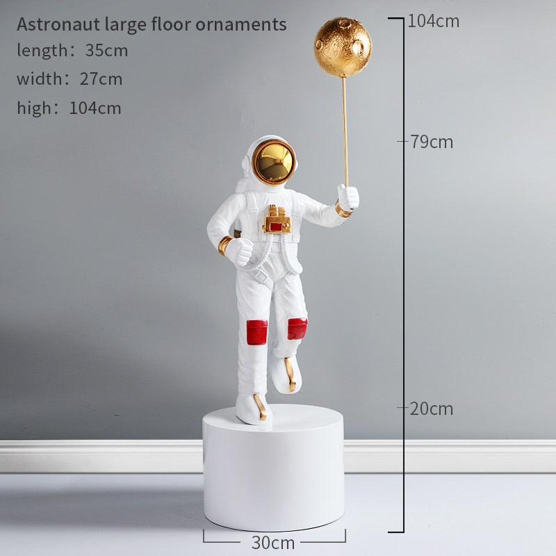 Astro Spacewalk Statue Decor