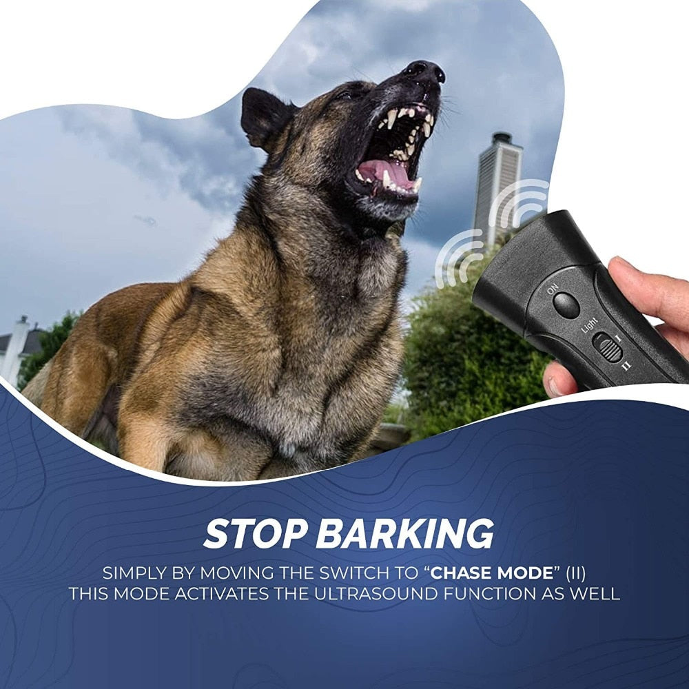 Dog Anti-barking Training LED Device