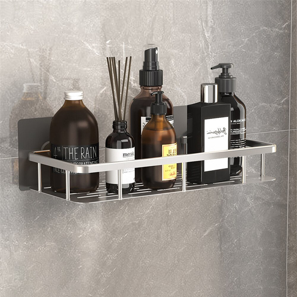 Metal Suction Bathroom Shelves freeshipping - khollect