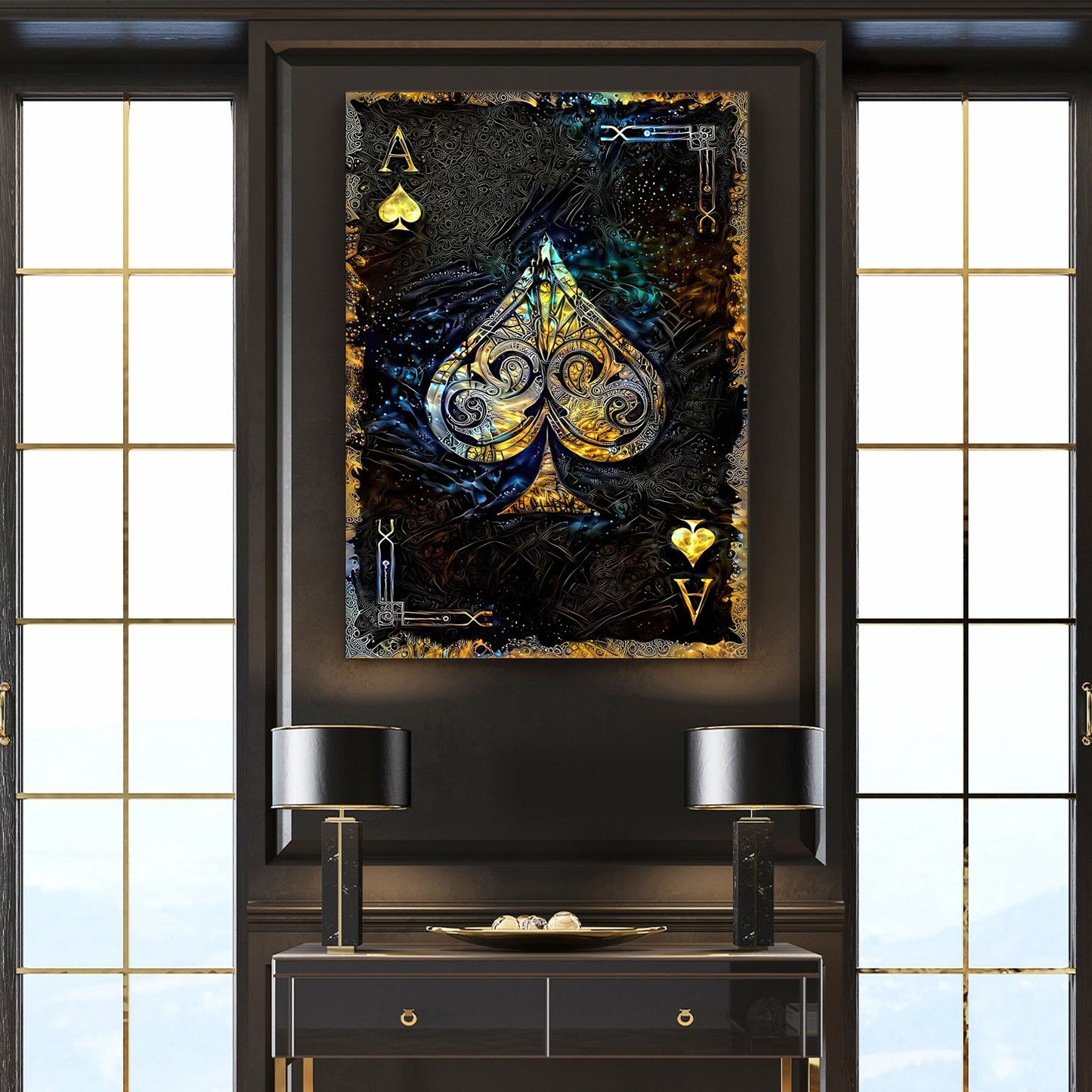 Deck Ambience Canvas Art Print