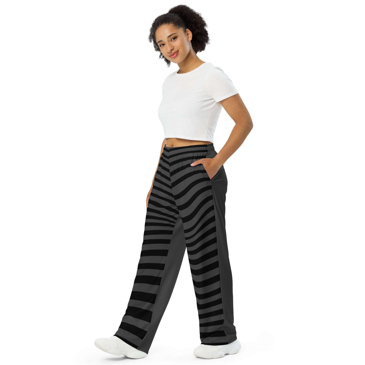 Swirl Unisex Wide-leg Pants