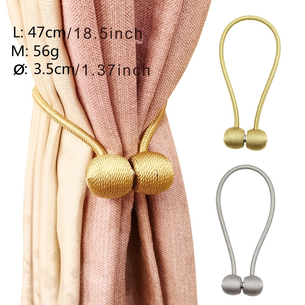 Clasp Sphere Magnetic Curtain Tieback