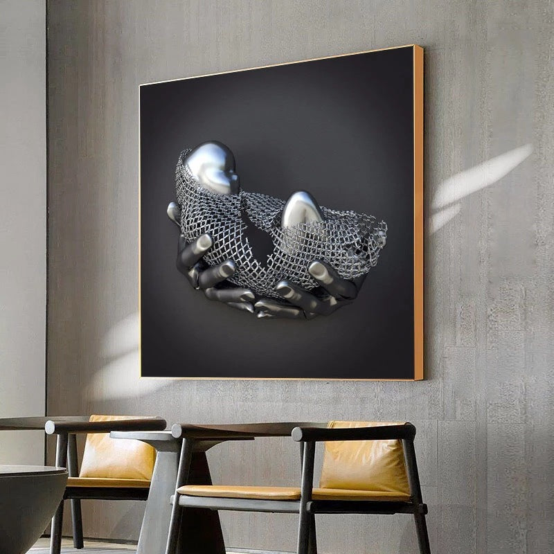 Baby Cradle Canvas Art Print freeshipping - khollect