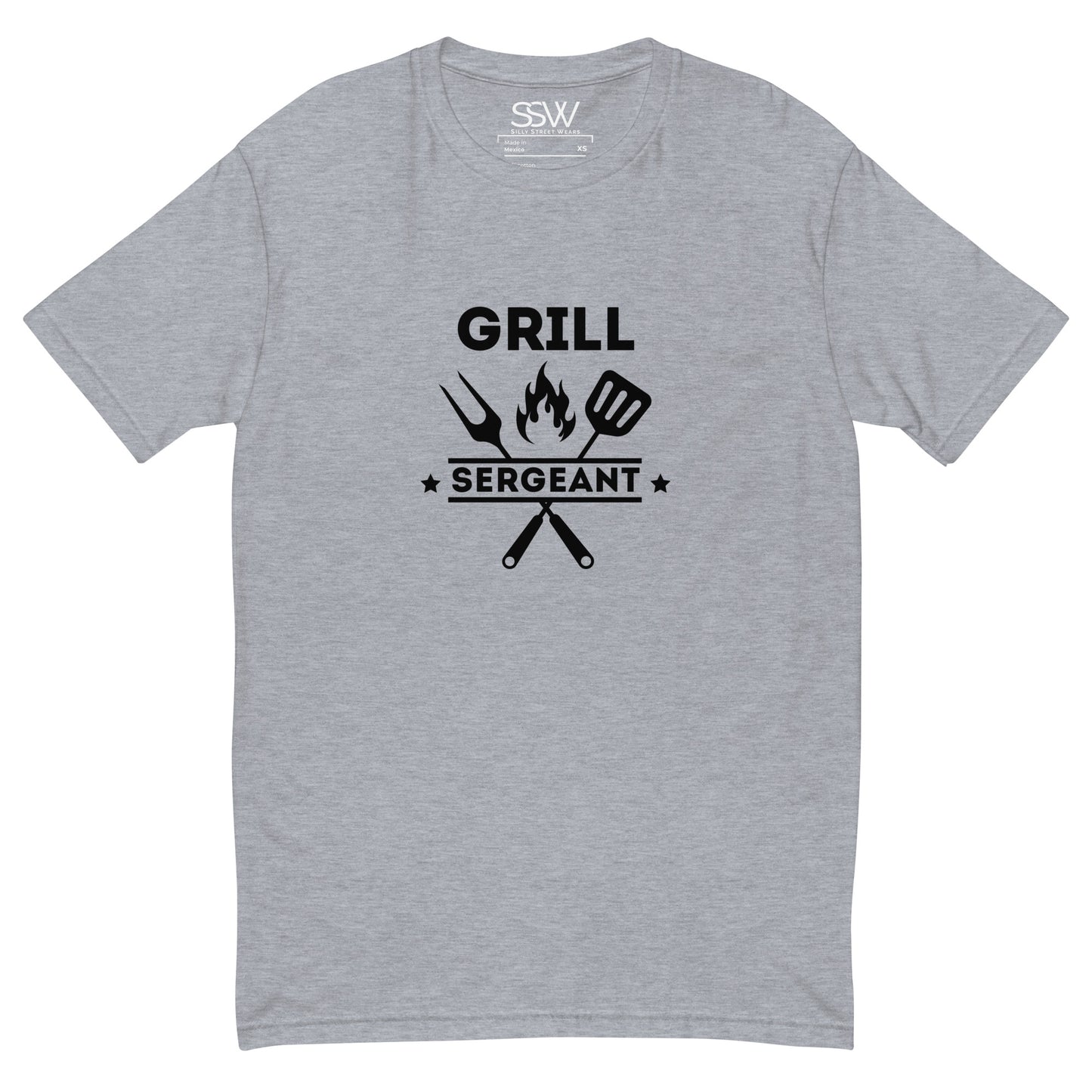Grill sergeant Fitted T-shirt