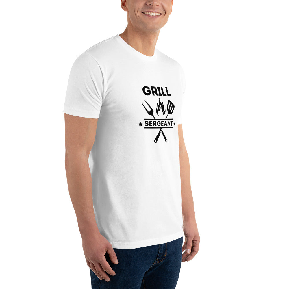 Grill sergeant Fitted T-shirt