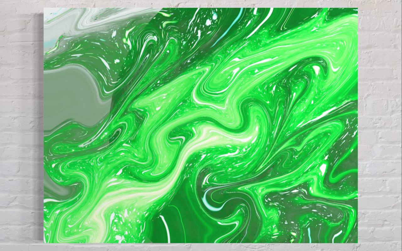 Fluid Series Abstract Canvas Print