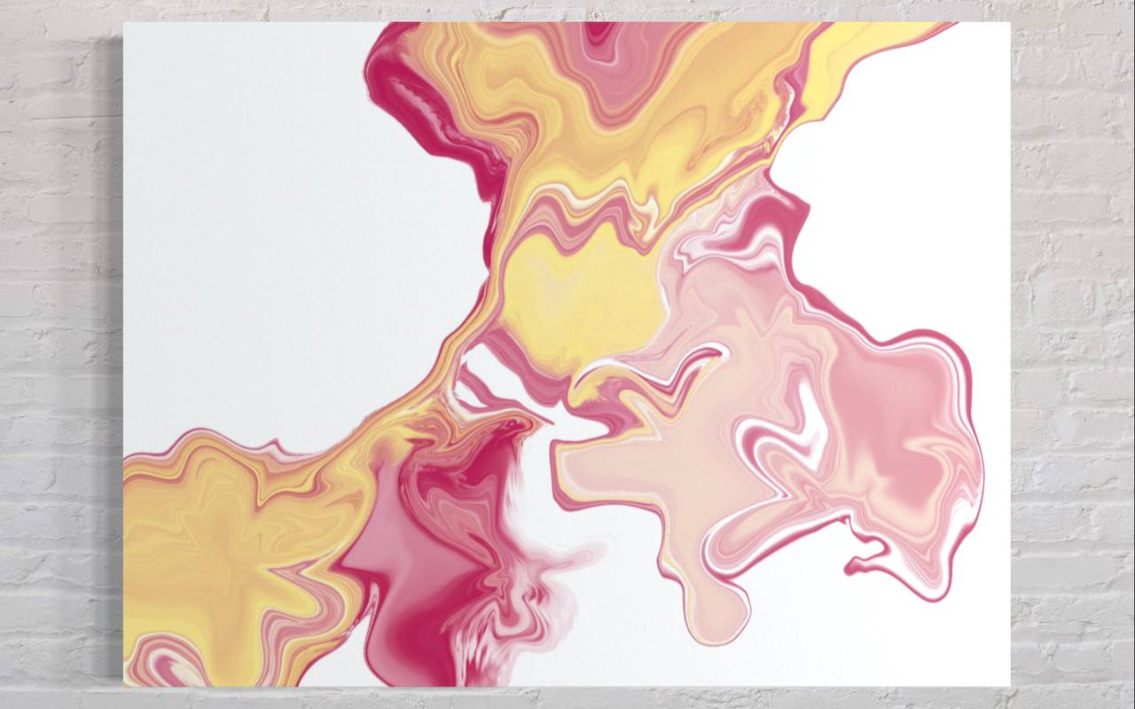 Fluid Series Abstract Canvas Print