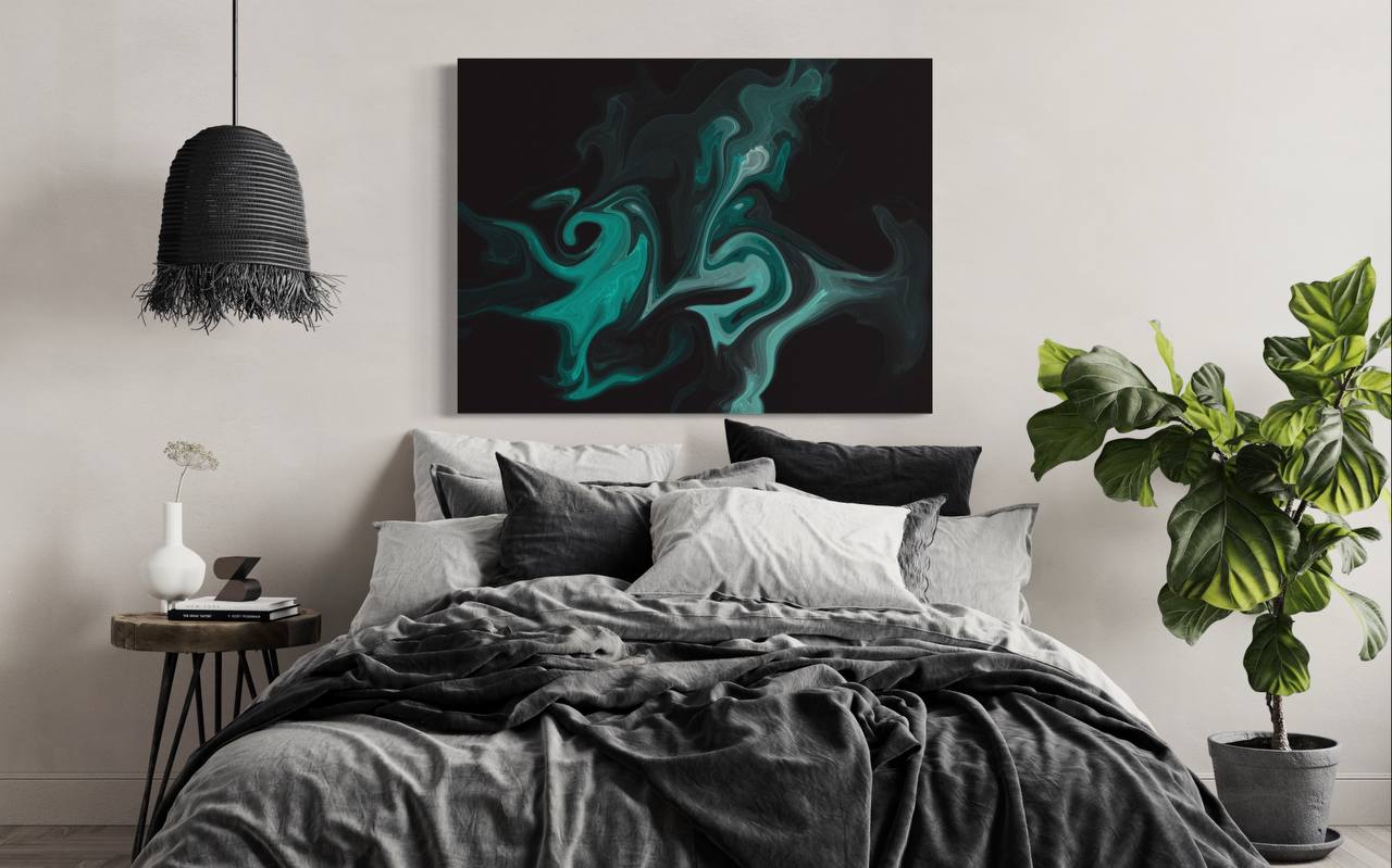 Fluid Series Abstract Canvas Print