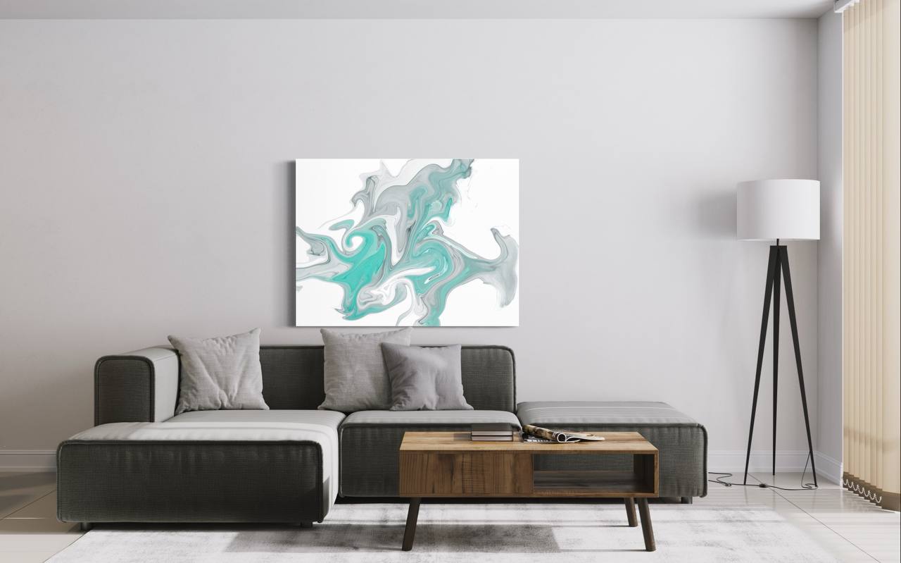 Fluid Series Abstract Canvas Print