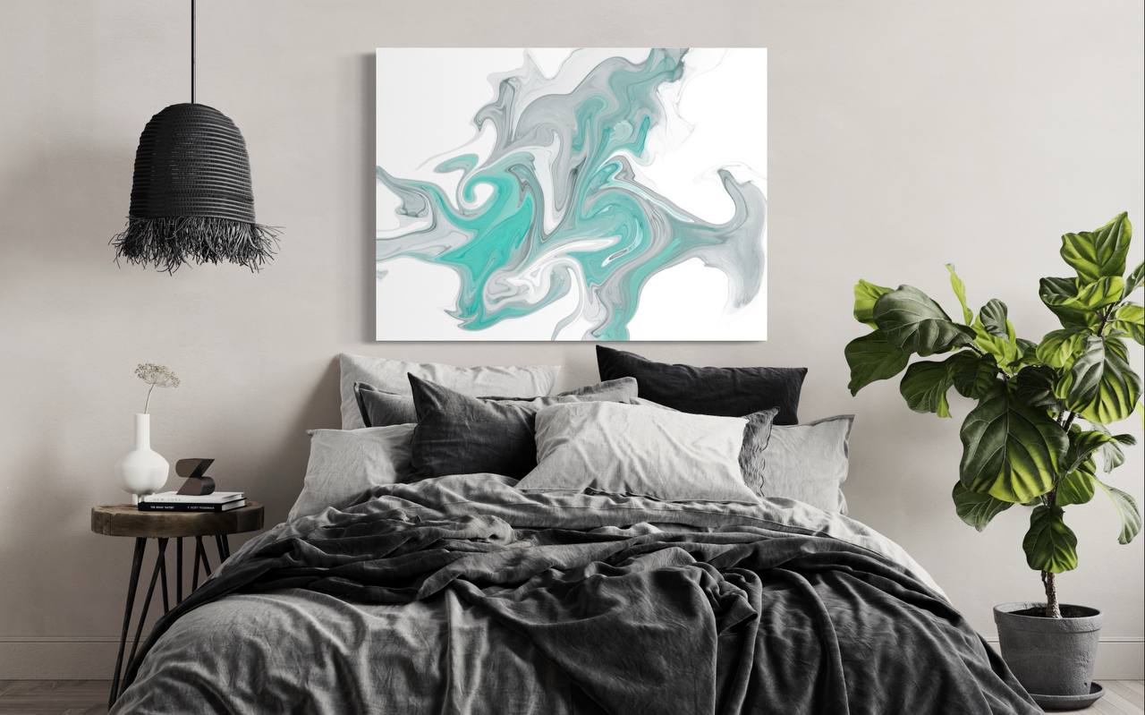 Fluid Series Abstract Canvas Print