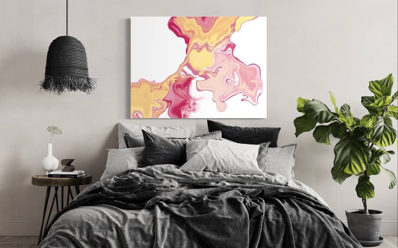 Fluid Series Abstract Canvas Print