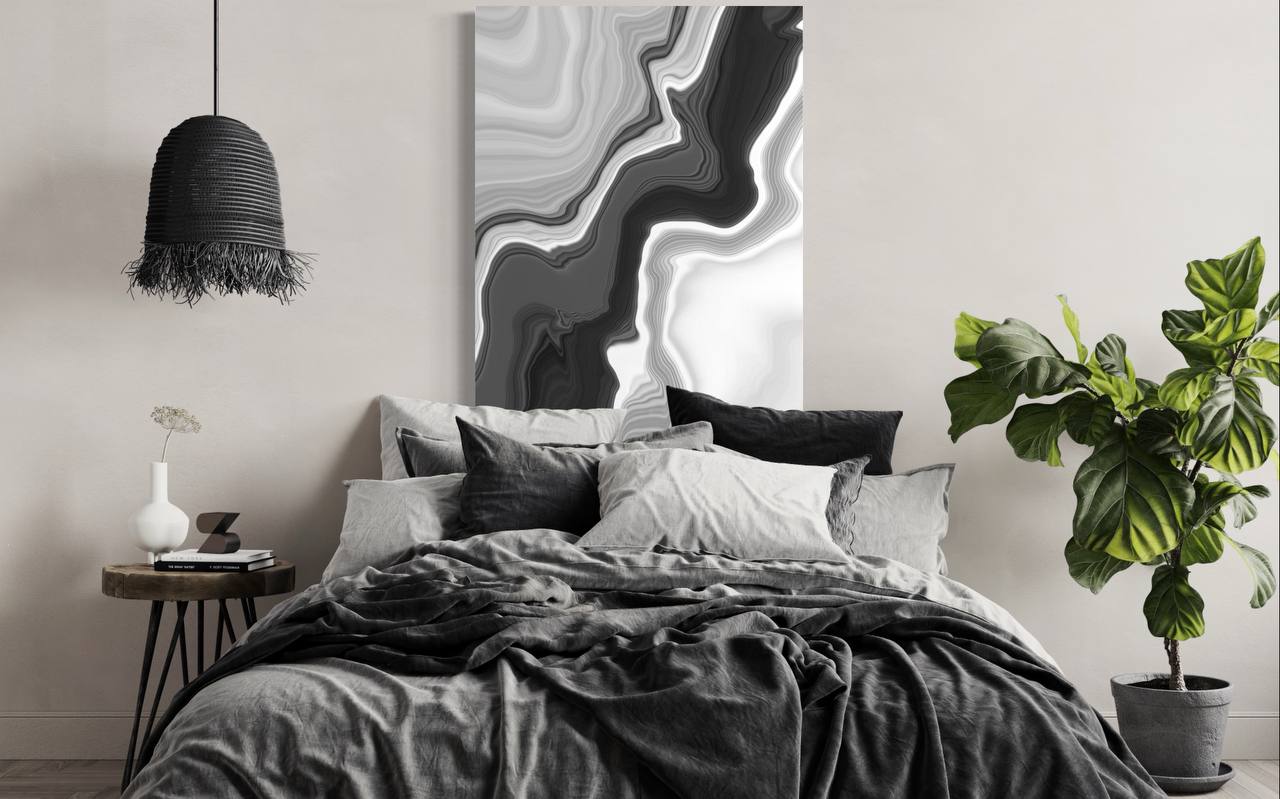 Fluid Series Abstract Canvas Print