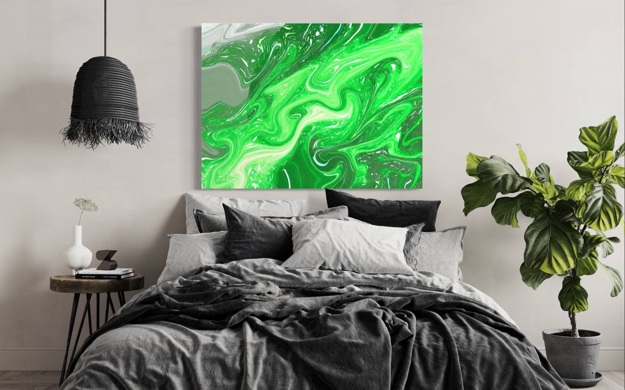 Fluid Series Abstract Canvas Print
