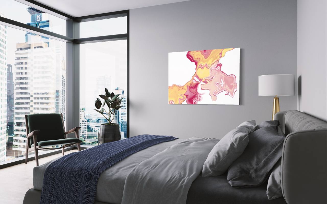 Fluid Series Abstract Canvas Print