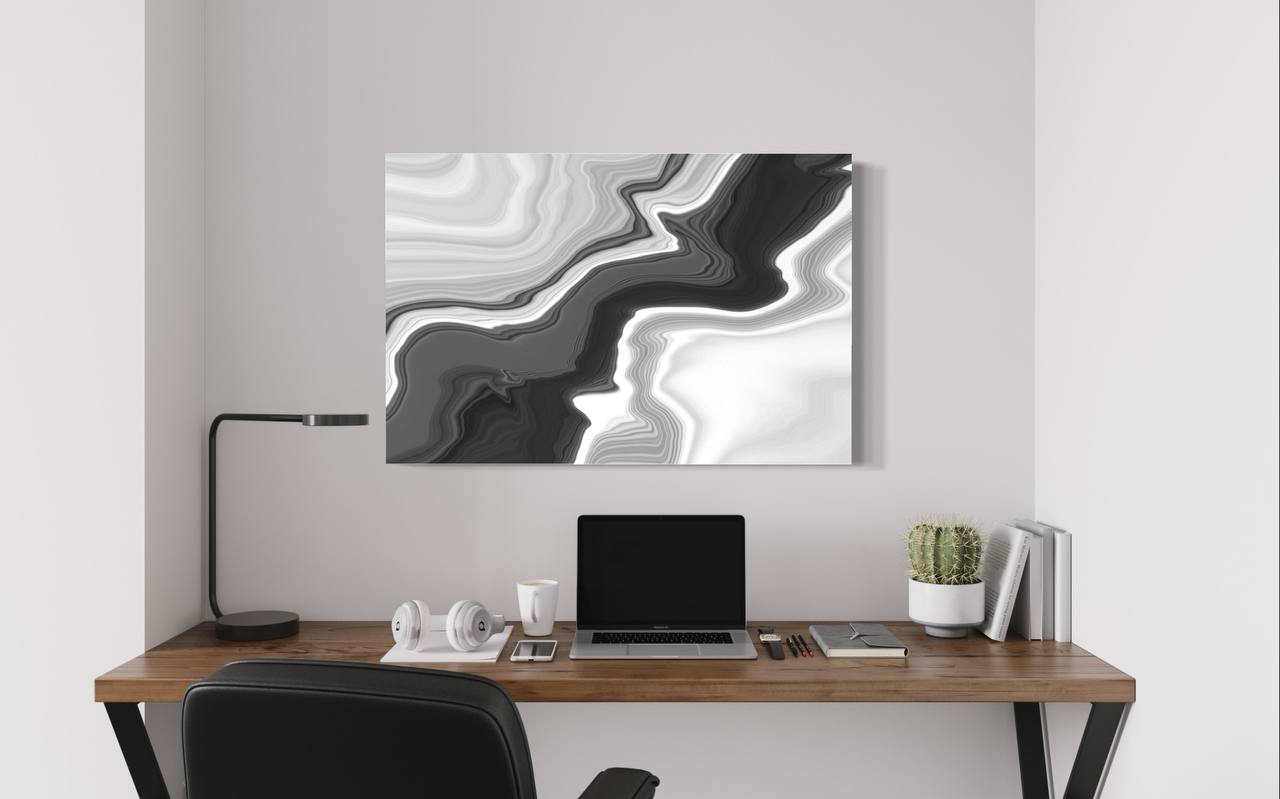 Fluid Series Abstract Canvas Print