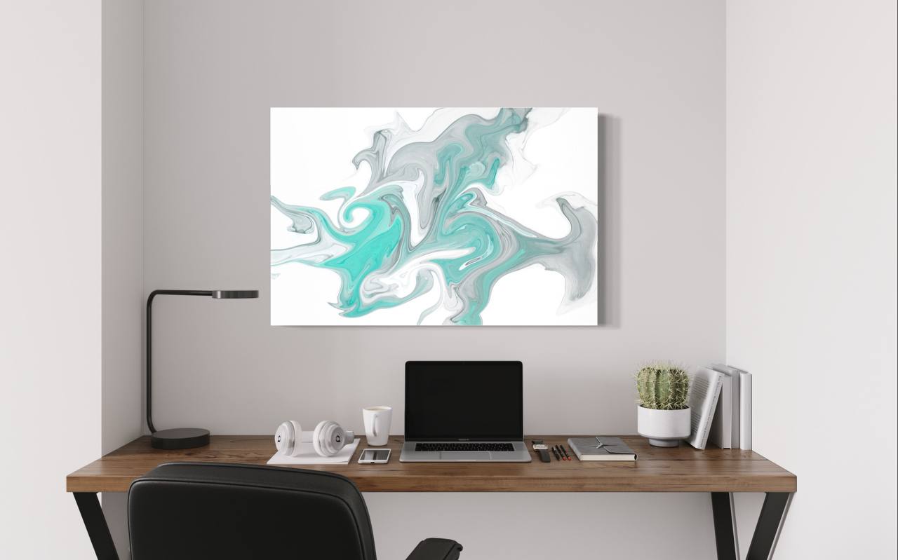 Fluid Series Abstract Canvas Print