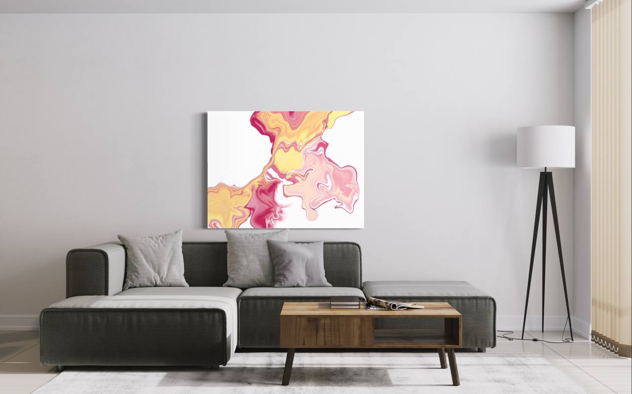 Fluid Series Abstract Canvas Print