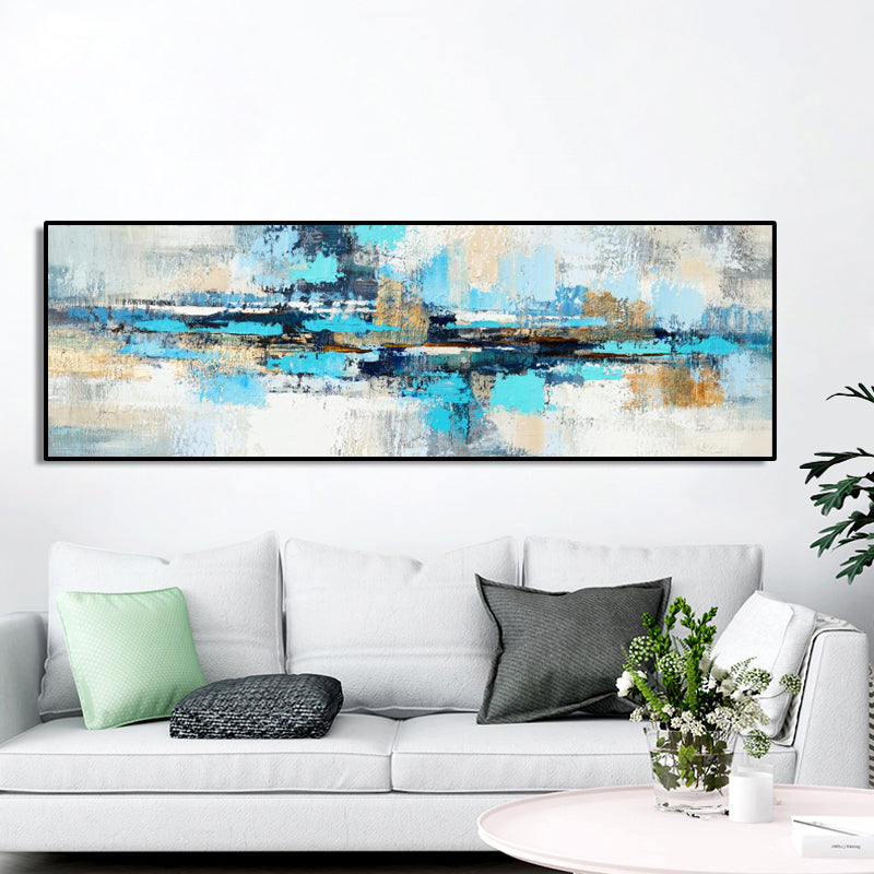 Grunge Landscape Wash Canvas Print