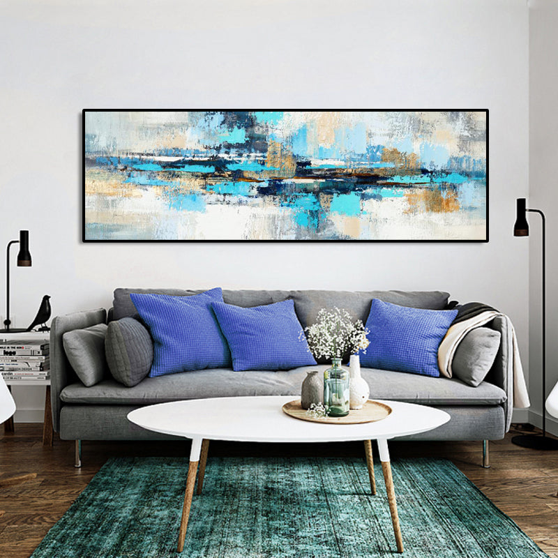Grunge Landscape Wash Canvas Print