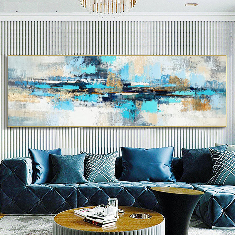 Grunge Landscape Wash Canvas Print