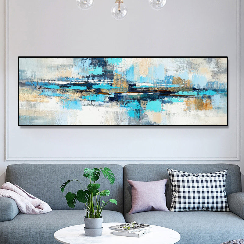 Grunge Landscape Wash Canvas Print