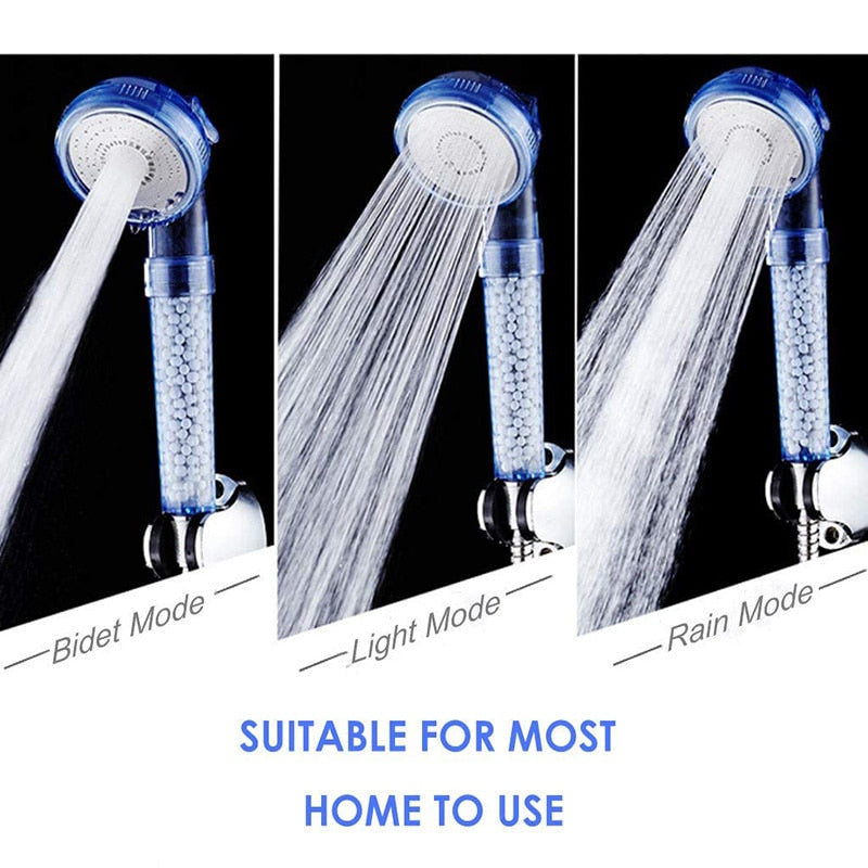 High Pressure Water Filter Shower Head freeshipping - khollect