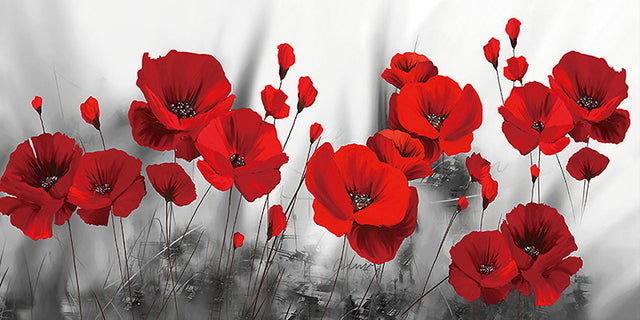 Roses In Silence Canvas Art