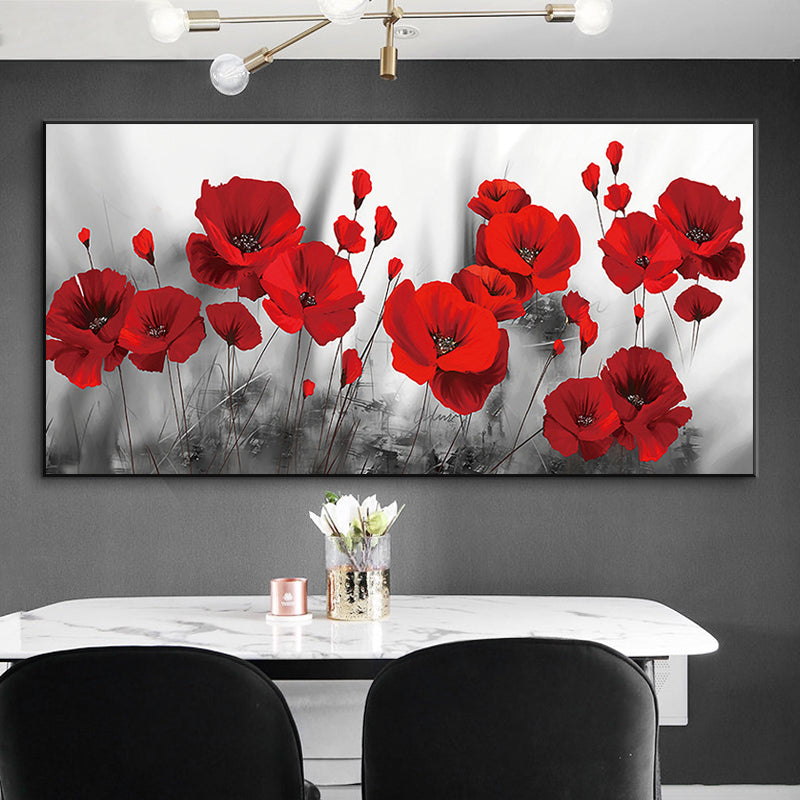 Roses In Silence Canvas Art