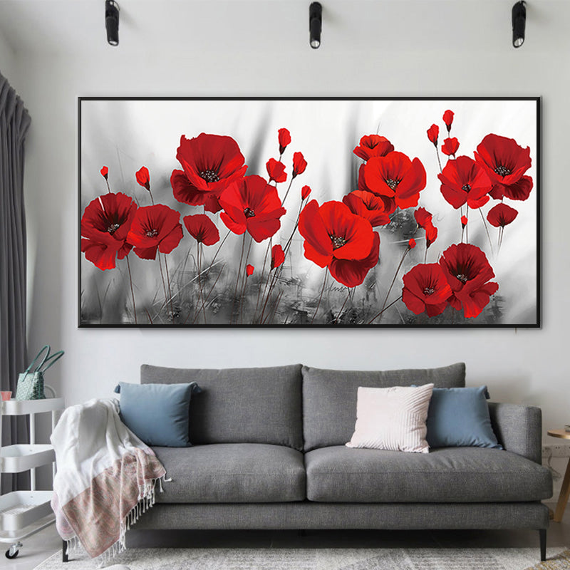 Roses In Silence Canvas Art