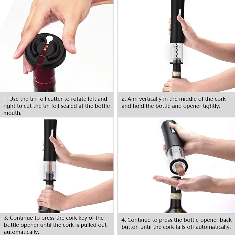 Electric Wine Bottle Opener freeshipping - khollect
