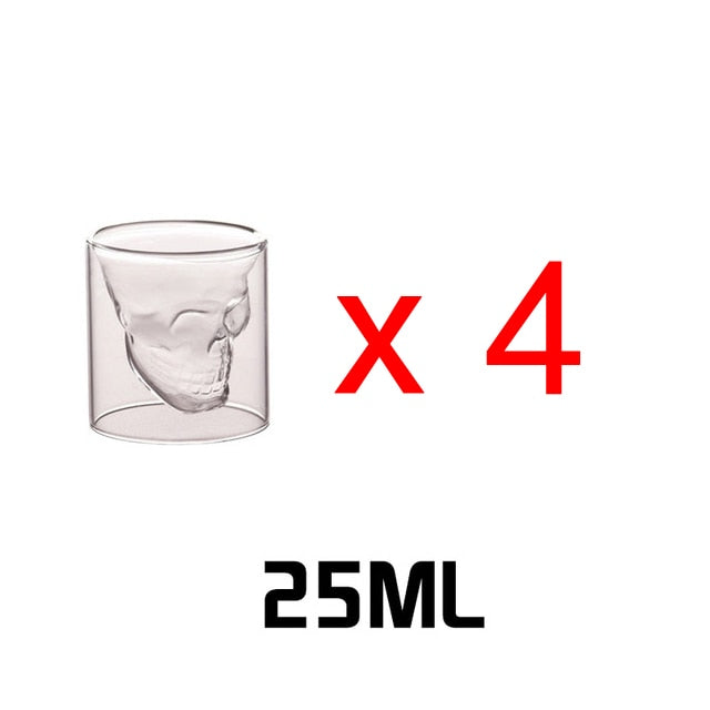 Hollow Double-Layer Whiskey Glass freeshipping - khollect