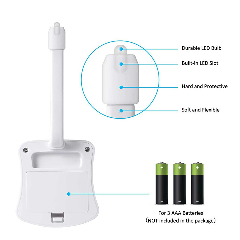 Night Fall Motion Sensor LED Toilet Light