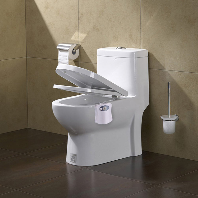 Night Fall Motion Sensor LED Toilet Light