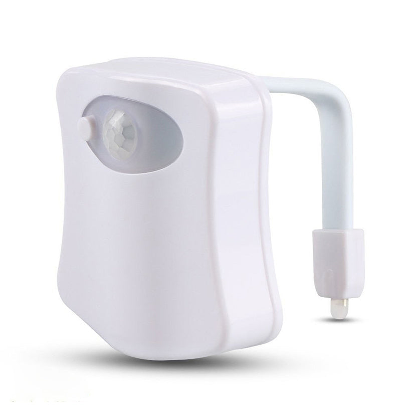 Night Fall Motion Sensor LED Toilet Light