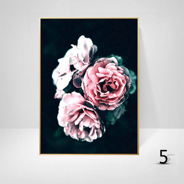 Pink Emory Canvas Art Print
